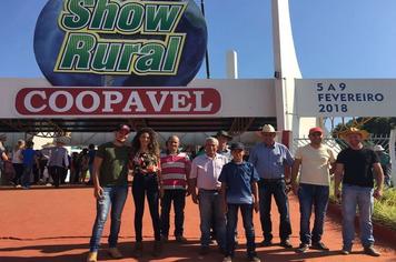 Produtores Rurais de Indianópolis visitam Feira Show Rural em Cascavel