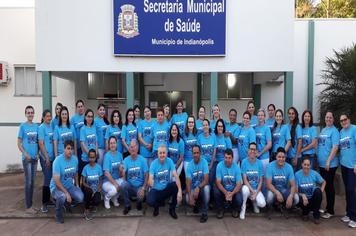 Indianópolis inicia campanha do Agosto Azul