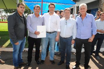 Governo Estadual libera tubos para obras no Emissário III em Indianópolis