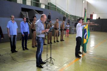 Indianópolis realiza cerimônia de Juramento à Bandeira