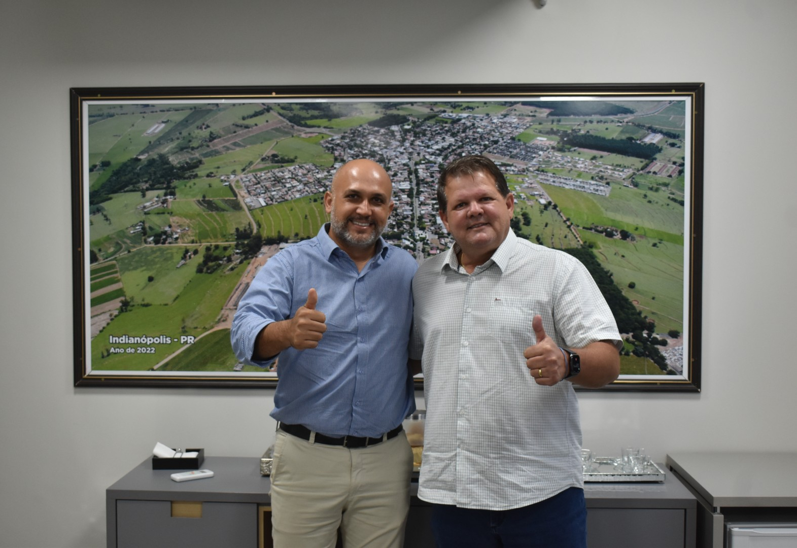 Prefeito recebe visita do Assessor da Casa Civil